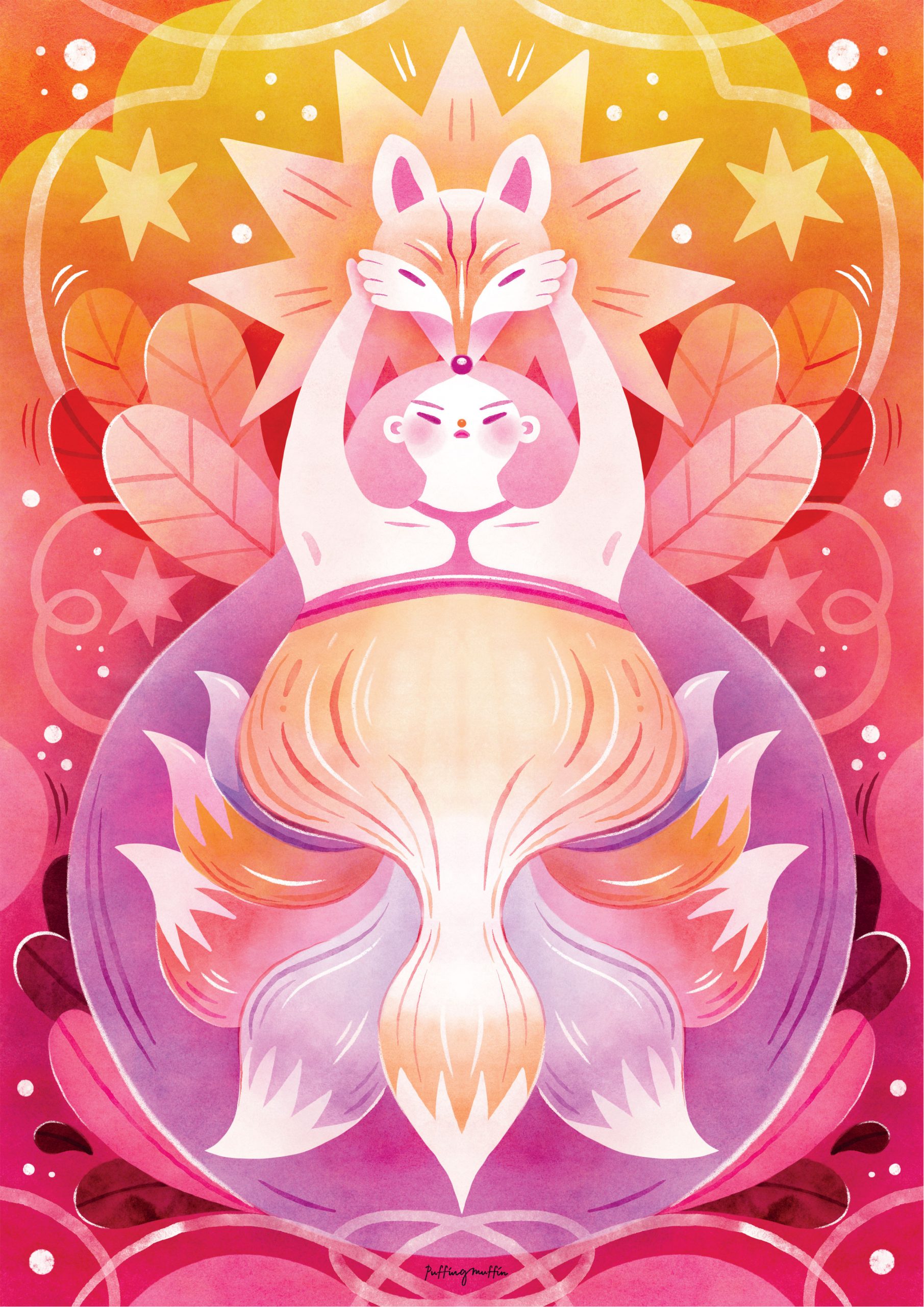 Foxy Lady by Candice Phang (@puffingmuffin)